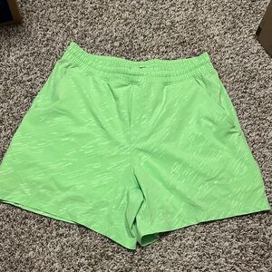 Lululemon Athletica Lime Green Athletic Shorts